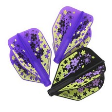 코스모다트 다트 플라이트 핏 저글러 이와타 나츠미 쉐이프, 혼합 색상, 3개입