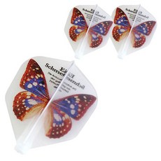코스모다트 다트 플라이트 핏 버터플라이 스노우 쉐이프, 혼합 색상, 3개