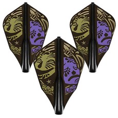 코스모다트 다트 플라이트 핏 에어 쇼고3 W 쉐이프 믹스, 혼합 색상, 3개