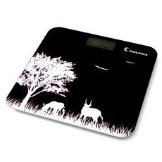 I WANNA 電子體重計 KS-1070, 黑色, 無, 1個