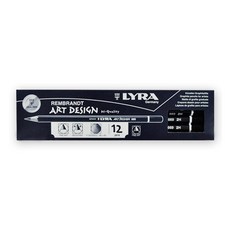 LYRA Rembrandt 藝術設計鉛筆, 2H, 12支