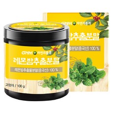 GNM자연의품격 레몬밤 추출 분말, 100g, 1개
