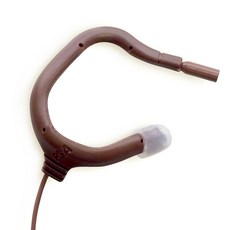 Point Source AUDIO 廣播用耳機麥克風, EMBRACETM EO-8WL-XAK-BR, 棕色