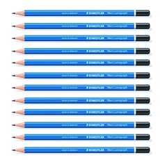 STAEDTLER 施德樓 施德樓 Mars Lumograph 100 鉛筆, 2H, 12入