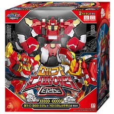 Dino Core Evolution Mega D Fighter暴龍變形機器人, 混色