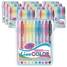 [Monami]-NEW Live Color 水性筆 (PP盒:10支), 12個