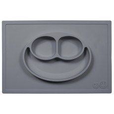 ezpz 矽膠防滑分隔餐盤, 灰色