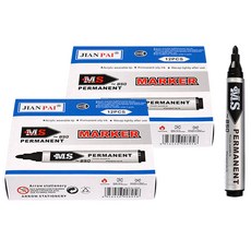 BlueMato 油性魔法 B 套組 MS850 12p, 黑色的, 2套