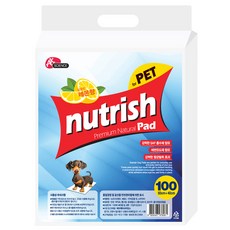 nutrish Dog 香氛寵物尿布墊 50*40cm 檸檬香, 1包, 100片