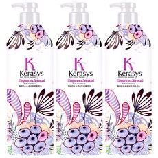 케라시스 엘레강스&센슈얼 퍼퓸 린스, 3개, 600ml