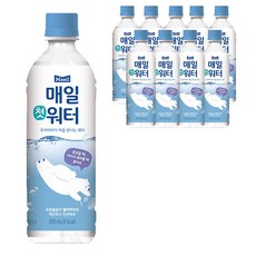 매일유업 매일 첫 유아 워터 500ml, 10개입