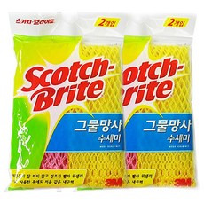 3M Scotch-Brite 百利 網狀清潔布, 2入, 2個