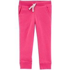 오시코시비고시 여아용 로고 플리스 팬츠