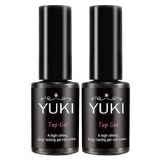 YUKI top光感凝膠, 單色, 2瓶, 5g