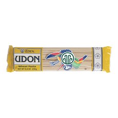 Eden Foods 브라운 라이스 우동 위트 파스타, 250g, 1개