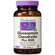 블루보넷 글루코사민 콘드로이틴 플러스 MSM 글루텐 프리 무설탕 브이캡, 1개, 120정