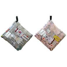 可摺疊購物袋兼便攜環保袋 2種組合, 1套