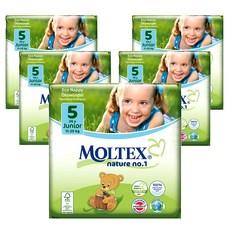 몰텍스 네이처 밴드형 기저귀 아동공용, 5단계, 130매