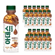 코카콜라 아데스 아몬드 초콜릿 음료, 210ml, 24개