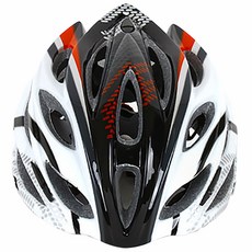 TROVIS 自行車用安全帽 TR-0081, 黑+白