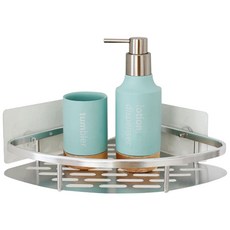 浴室直角置物架, 1個