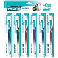 LION 獅王 細潔 牙刷組, 6件, 1個