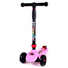 21st ScooTer ALL LED 可拆卸式滑板車, 粉紅色