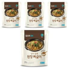 집으로온 냉이 듬뿍 된장 짜글이 (냉동), 1개, 400g