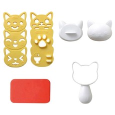 Ehome烘焙貓咪飯糰模具, 1組