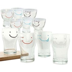 쓰임 스마일 프랜즈 맥주컵 4p 세트 + 와글와글 소주잔 6p 세트, 1세트
