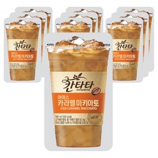 칸타타 아이스 카라멜 마키아토, 190ml, 10개
