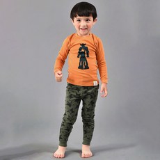 메이키즈 남아용 스타레인저 30수 후라이스 실내복 세트