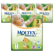 [쿠팡수입] 몰텍스 네이처 밴드형 기저귀 아동공용, 3단계, 136매