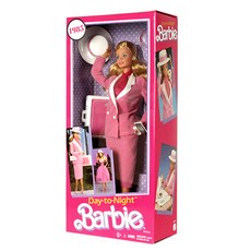 바비 데이투나잇 레트로 인형, 혼합 색상, 1개