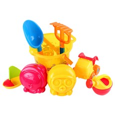 뽀로로 패티 통 모래놀이, 혼합 색상, 390g, 1개