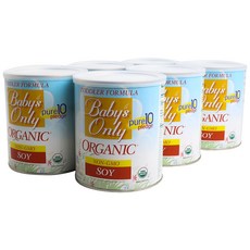 베이비스온리오가닉 어린이 포뮬러 소이, 360g, 6개