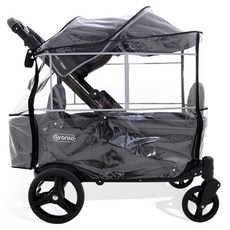 시크포베이비 프론토웨건 전용 유모차 레인커버, 투명, 1개