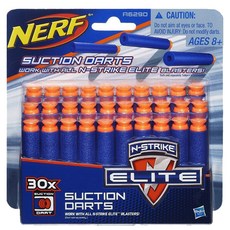 NERF 菁英系列彈鏢補充包30入, 藍色