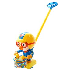 Pororo 淘氣小企鵝 打鼓學步玩具, 混色, 1個