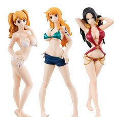 ONE PIECE 納米漢考克布丁 3 件人偶, 1套