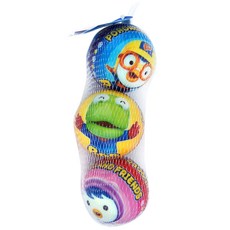 Pororo 迷你壘球 3p 套組, 混色