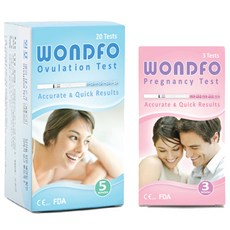 원포 배란테스트기 20p + 임신테스트기 3p, 1세트