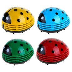 瓢蟲造型迷你吸塵器, 紅、綠、藍、黃, 4個