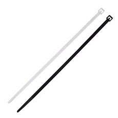 Avery 束線帶 混合 200mm 黑色 100入 + 白色 100入, 1套, 黑色, 白色