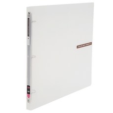 에코청운 칼라칩 미니 O링 바인더 3공 A4 2cm, 투명, 1개