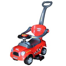 유토이 퀵 쿠페 3in1 다기능 붕붕카, 레드, 1개