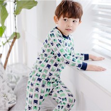 뉴욕꼬맹이 남아용 실내복 상하의 세트 캐슬