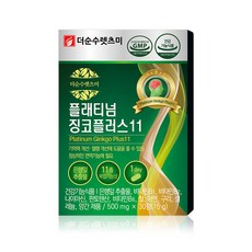 일양약품 플래티넘 징코플러스11 영양제, 30정, 1개
