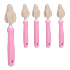 嬰兒用奶嘴刷, 5入, 粉色