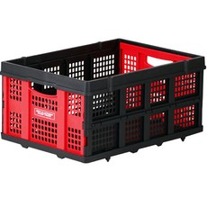 ROTIHOMESYS 折疊式多功能收納箱 60L, 紅色, 1組